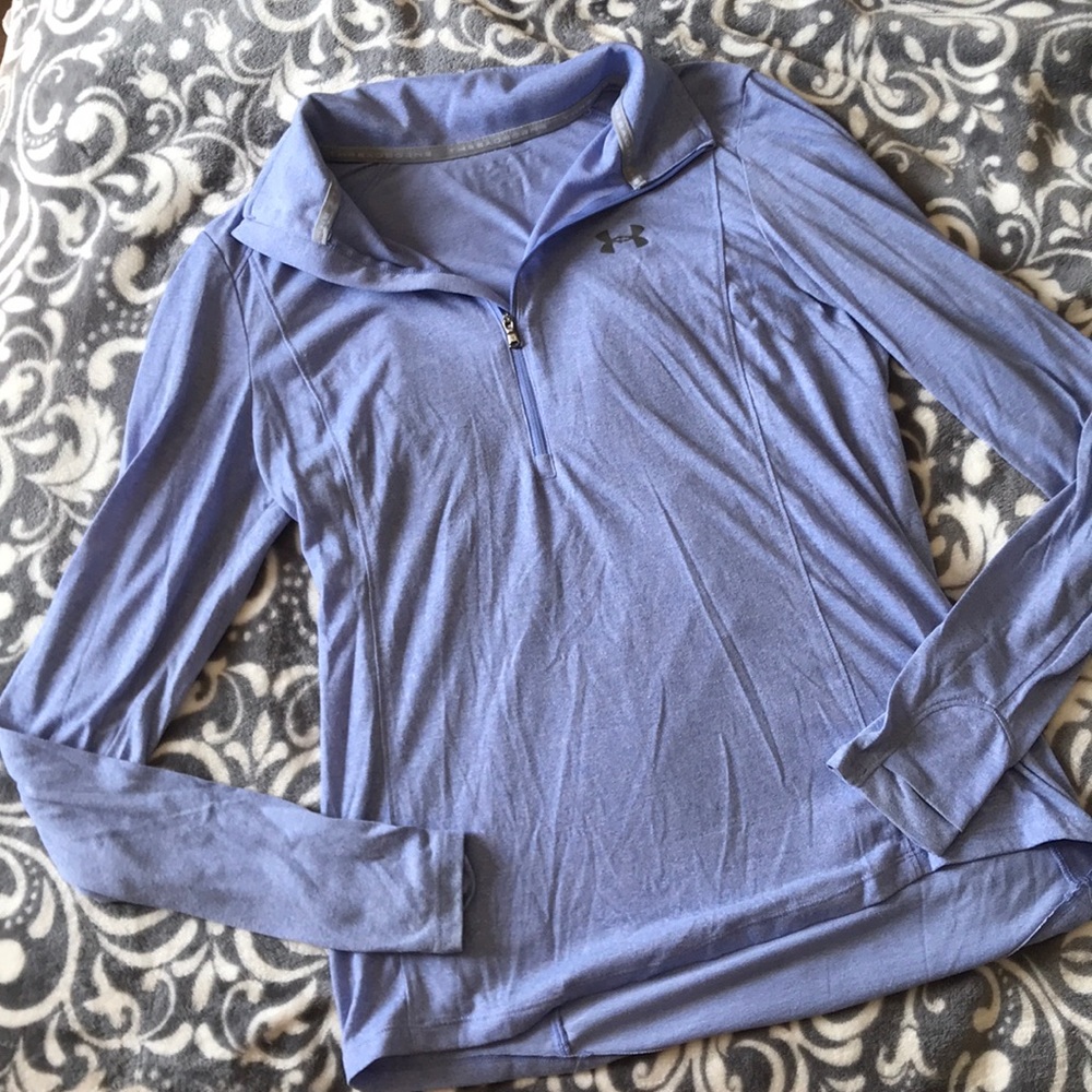 Powder Blue Under Armor Quarter Zip